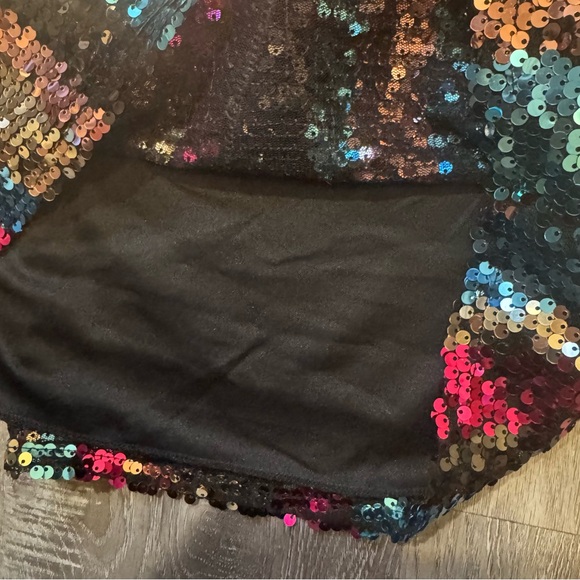 Francesca’s Mi Ami NWT Glitter Stripe Tank - Picture 4 of 5